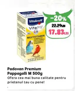 Animax Padovan Premium Pappagalli M Ofertă