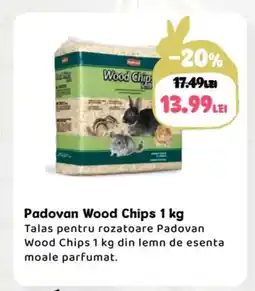 Animax Padovan Wood Chips Ofertă