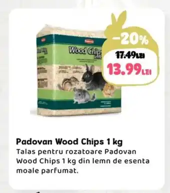 Animax Padovan Wood Chips Ofertă