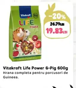 Animax Vitakraft Life Power G-Pig Ofertă