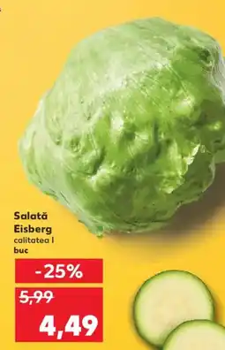 Kaufland Salată Eisberg Ofertă