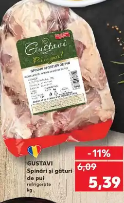 Kaufland GUSTAVI Spinări şi gâturi de pui Ofertă