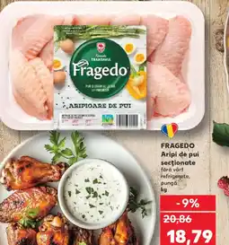 Kaufland FRAGEDO Aripi de pui secţionate Ofertă