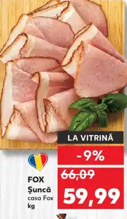 Kaufland FOX Şuncă casa Fox Ofertă