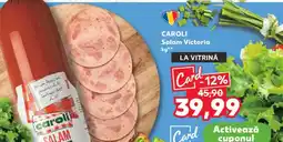 Kaufland CAROLI Salam Victoria Ofertă
