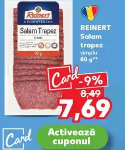 Kaufland REINERT Salam trapez simplu Ofertă