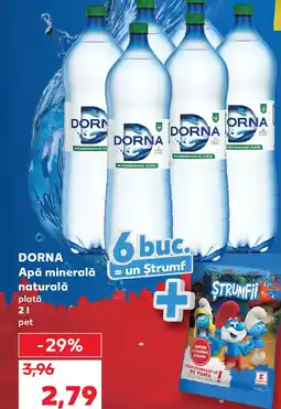 Kaufland DORNA Apă minerală naturală plată Ofertă
