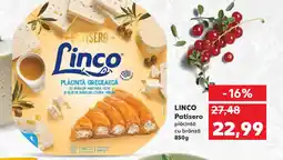 Kaufland LINCO Patisero plăcintă cu brânză Ofertă