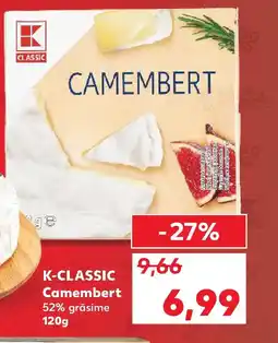 Kaufland K-CLASSIC Camembert Ofertă