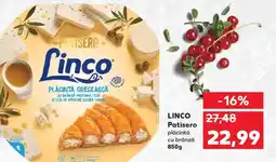 Kaufland LINCO Patisero plăcintă cu brânză Ofertă