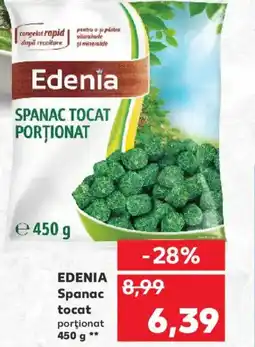 Kaufland EDENIA Spanac tocat Ofertă