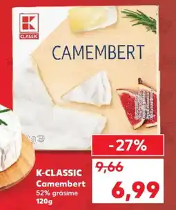 Kaufland K-CLASSIC Camembert Ofertă