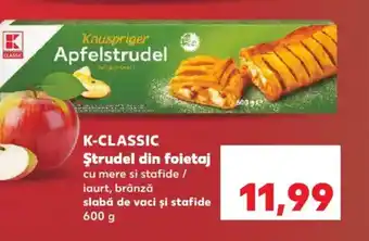 Kaufland K-CLASSIC Ştrudel din foietaj Ofertă