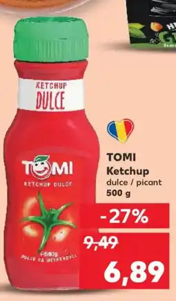 Kaufland TOMI Ketchup dulce / picant Ofertă