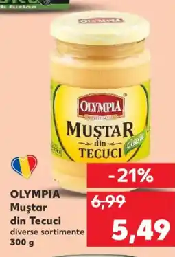 Kaufland OLYMPIA Muştar din Tecuci Ofertă