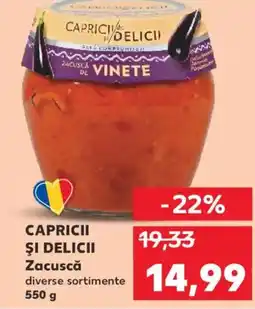 Kaufland CAPRICII ŞI DELICII Zacuscă Ofertă