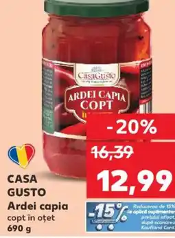 Kaufland CASA GUSTO Ardei capia copt în oțet Ofertă
