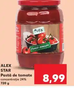 Kaufland ALEX Pastă de tomate concentraţie 24% Ofertă