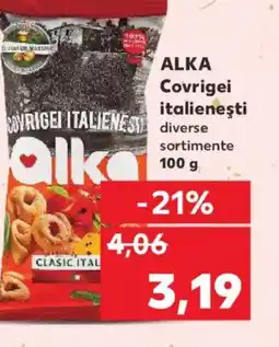 Kaufland ALKA Covrigei italieneşti Ofertă