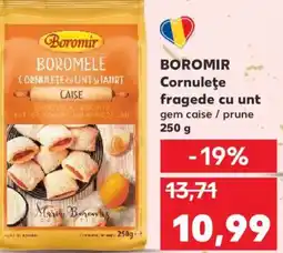 Kaufland BOROMIR Cornuleţe fragede cu unt Ofertă