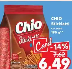 Kaufland CHIO Stickletti cu sare Ofertă