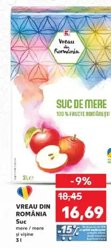 Kaufland VREAU DIN ROMÂNIA Suc Ofertă