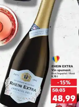 Kaufland RHEIN EXTRA Vin spumant Brut Imperial / Rosé Ofertă