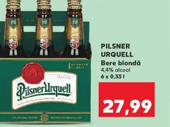 Kaufland PILSNER URQUELL Bere blondă Ofertă
