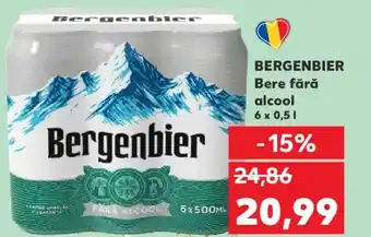 Kaufland BERGENBIER Bere fără alcool Ofertă