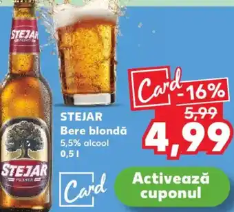 Kaufland STEJAR Bere blondă Ofertă