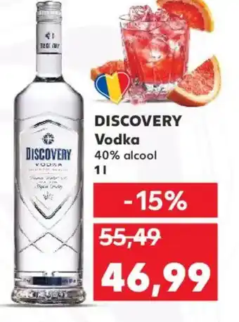 Kaufland DISCOVERY Vodka Ofertă