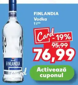 Kaufland FINLANDIA Vodka Ofertă