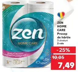 Kaufland ZEN HOME CARE Prosop de hârtie Ofertă