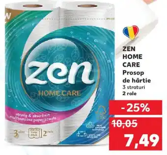 Kaufland ZEN HOME CARE Prosop de hârtie Ofertă