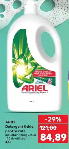 Kaufland ARIEL Detergent lichid pentru rufe Ofertă