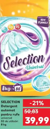 Kaufland SELECTION Detergent automat pentru rufe universal Ofertă