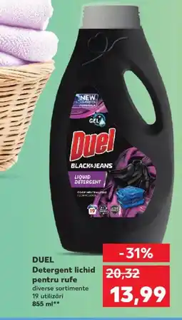 Kaufland DUEL Detergent lichid pentru rufe Ofertă