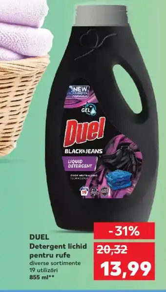 Kaufland DUEL Detergent lichid pentru rufe Ofertă