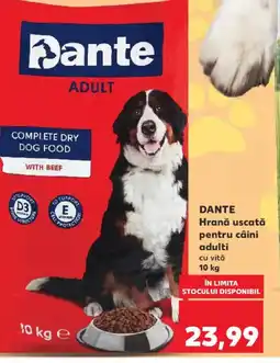 Kaufland DANTE Hrană uscată pentru câini adulti Ofertă