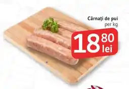 Supeco Cârnaţi de pui Ofertă