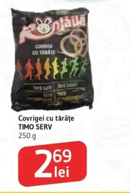 Supeco TIMO SERV Covrigei cu tărâţe Ofertă