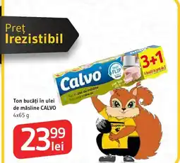 Supeco CALVO Ton in ulei de măsline Ofertă