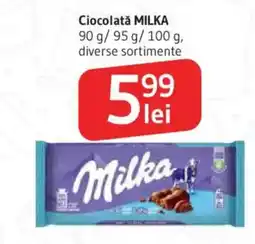 Supeco MILKA Ciocolată Ofertă