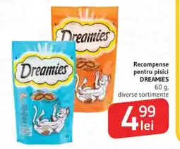 Supeco DREAMIES Recompense pentru pisici Ofertă