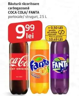 Supeco COCA COLA/ FANTA Băutură răcoritoare carbogazoasă Ofertă