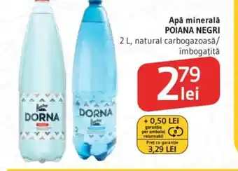 Supeco Apă minerală Poiana Negri Ofertă
