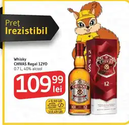 Supeco Whisky CHIVAS Regal 12YO Ofertă