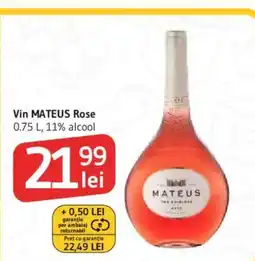 Supeco MATEUS Rose Vin Ofertă