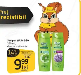 Supeco WASH&GO Şampon Ofertă