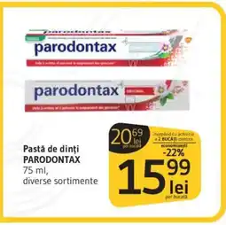 Supeco PARODONTAX Pastă de dinți Ofertă